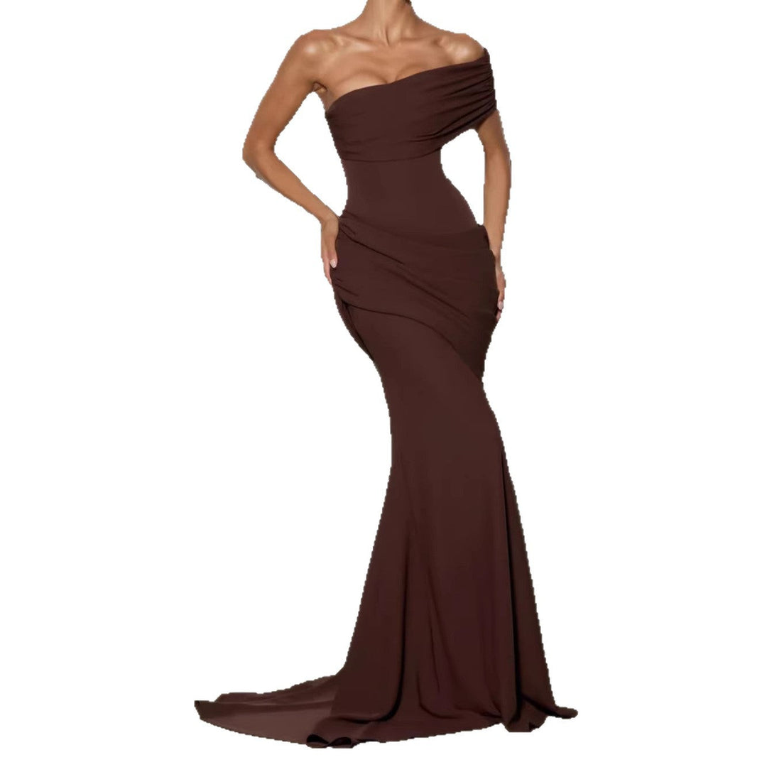 Damen elegantes Cocktailkleid Drune