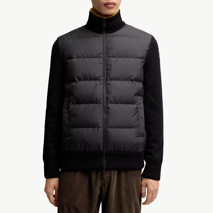 Herren Sportliche Steppjacke mit hochschließendem Kragen