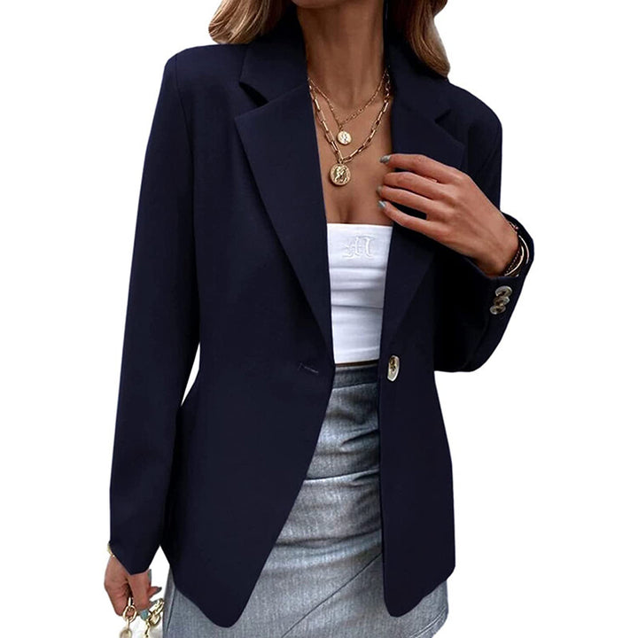 Damen Elegante und bequeme Blazerjacke Drune