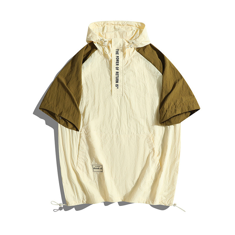 Herren Leichte Windbreaker-Jacke Drune