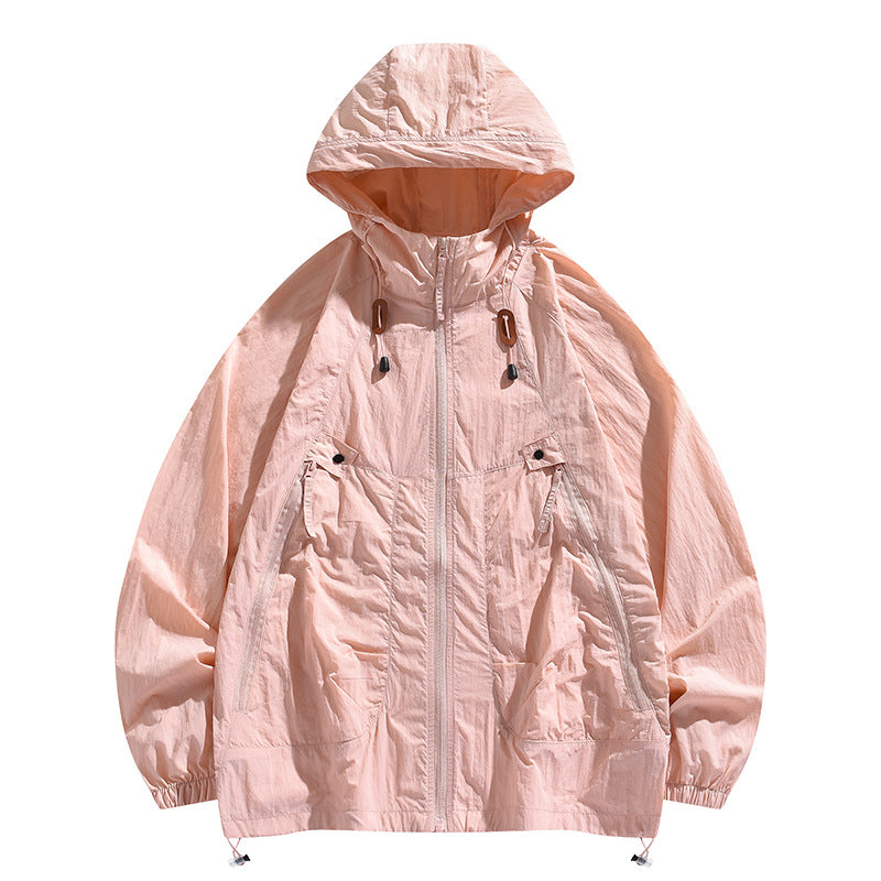 Unisex Leichte atmungsaktive Outdoor-Jacke Drune