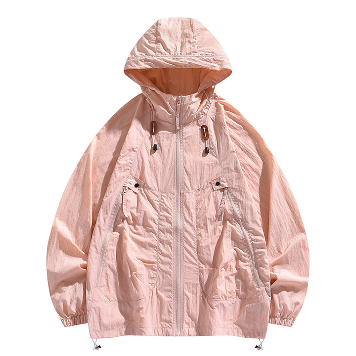 Unisex Leichte atmungsaktive Outdoor-Jacke Drune