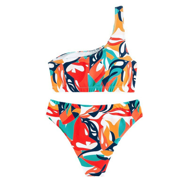 Damen asymmetrisches Bikini-Oberteil Drune