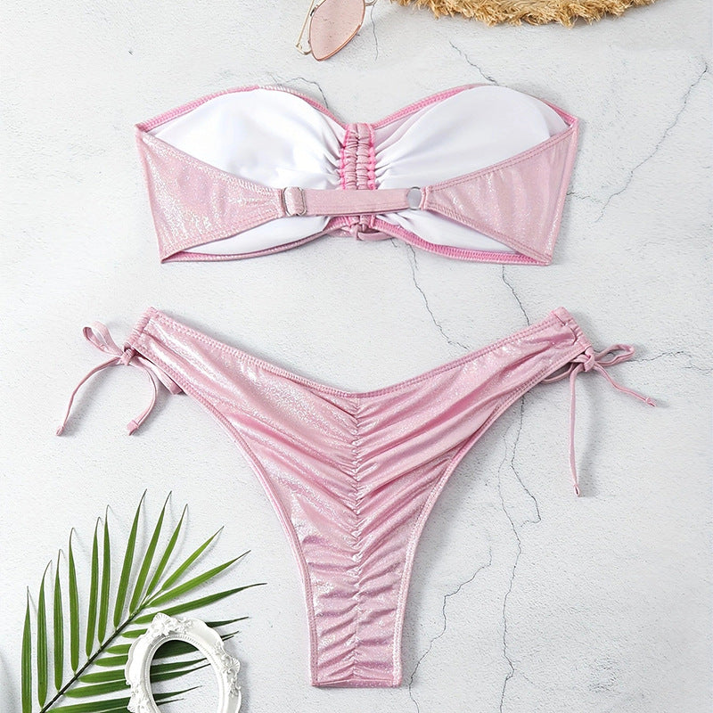Damen Shimmerndes Banede Bikini-Set Drune