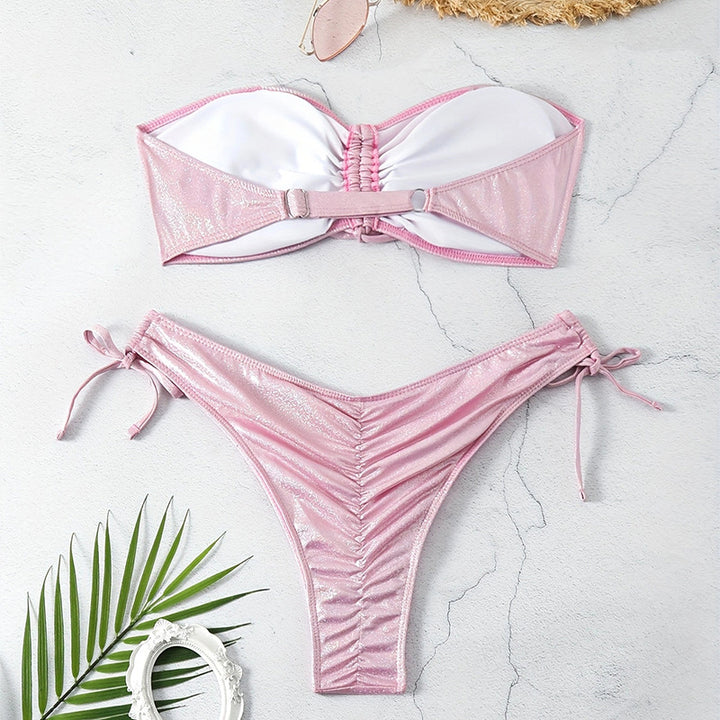 Damen Shimmerndes Banede Bikini-Set Drune