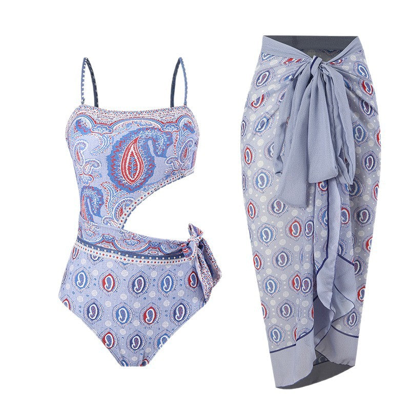 Damen Maxirock mit floralem Design Drune