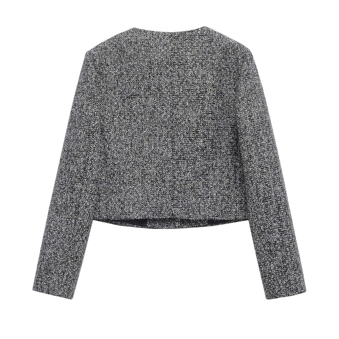 Drune | Texturiertes kleines Chanel-Style-Jackett
