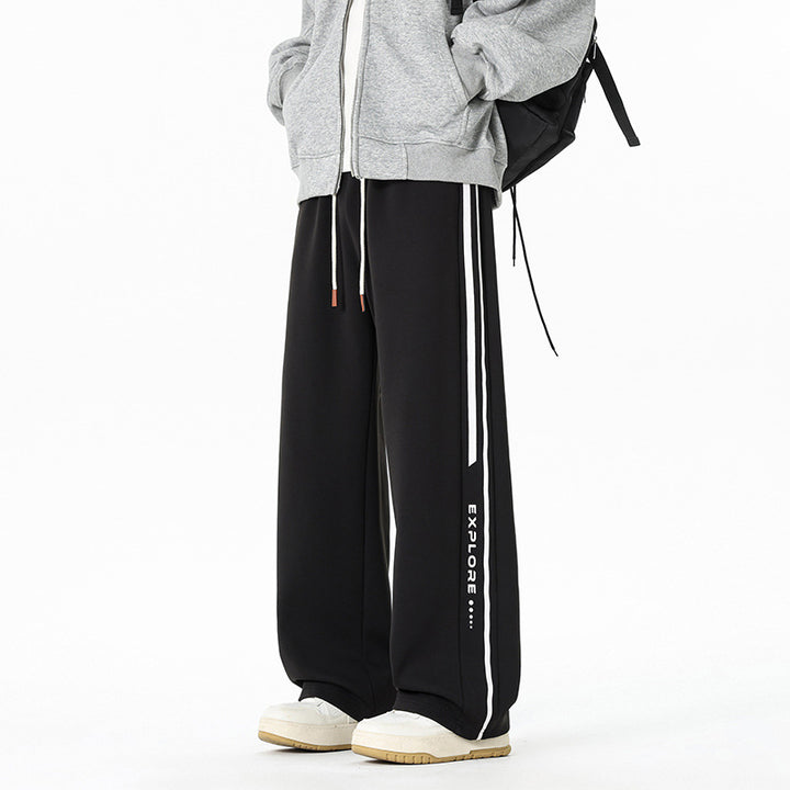 Damen Sportliche Relaxed Fit Freizeithose