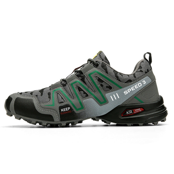 Herren Leichte Trail-Laufschuhe mit rutschfester Sohle und atmungsaktivem Obermaterial Drune