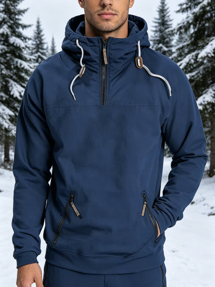 Herren Winddichte Kapuzenjacke Drune