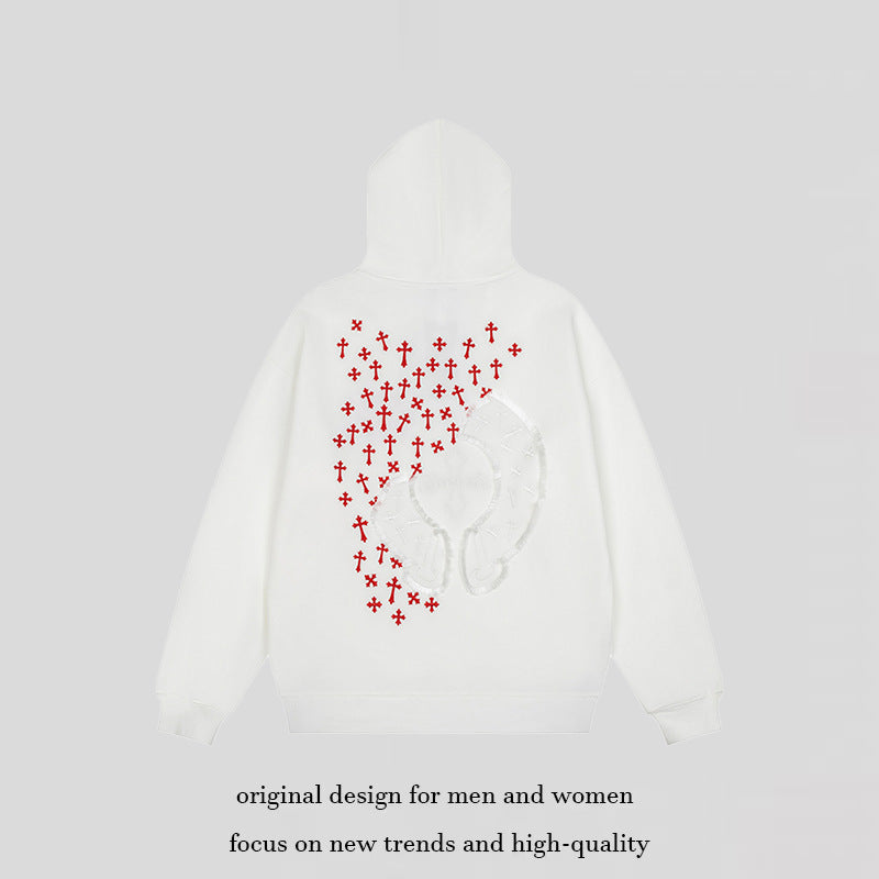 Damen Kapuzensweatshirt Drune