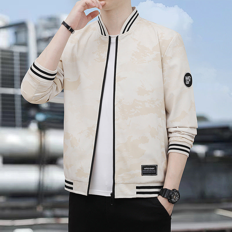 Herren Camouflage Bomberjacke Drune