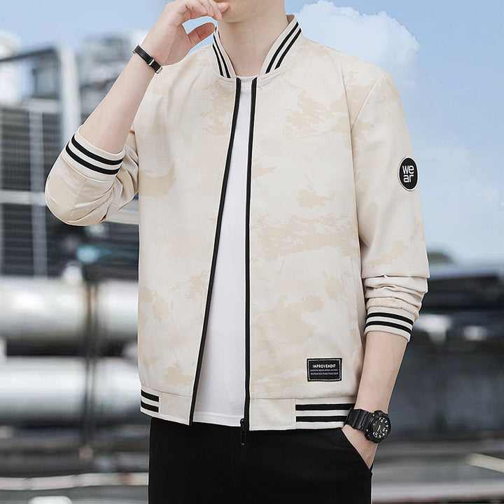 Herren Camouflage Bomberjacke Drune