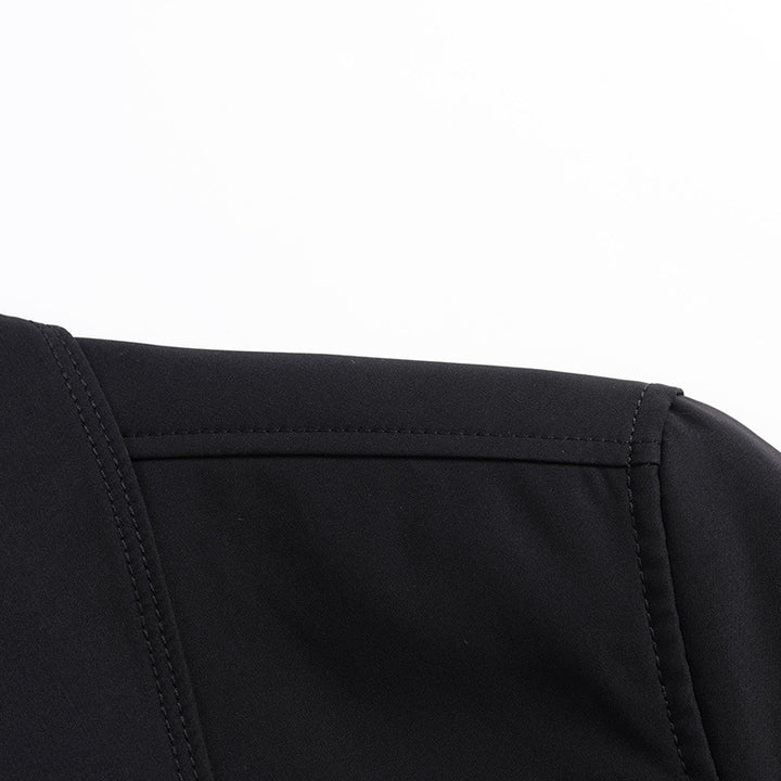 Herren Klassischer Trenchcoat mit karierter Innenfutter und Wetterschutz Drune