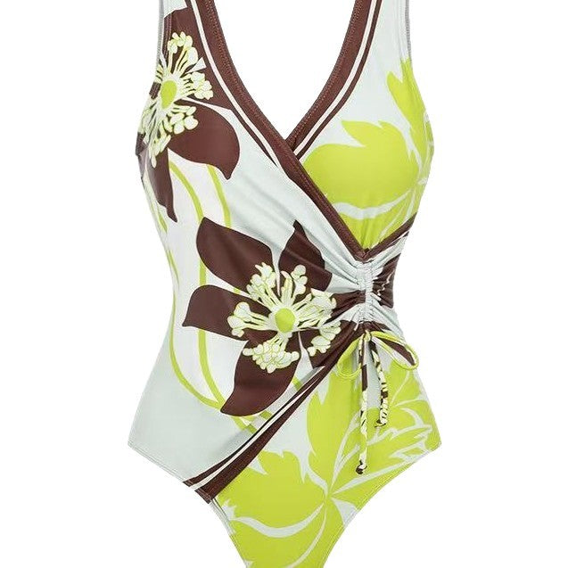 Damen Maxi-Kleid mit floralen Motiven Drune