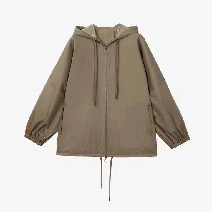 Damen Modische und lässige Übergangsjacke Drune