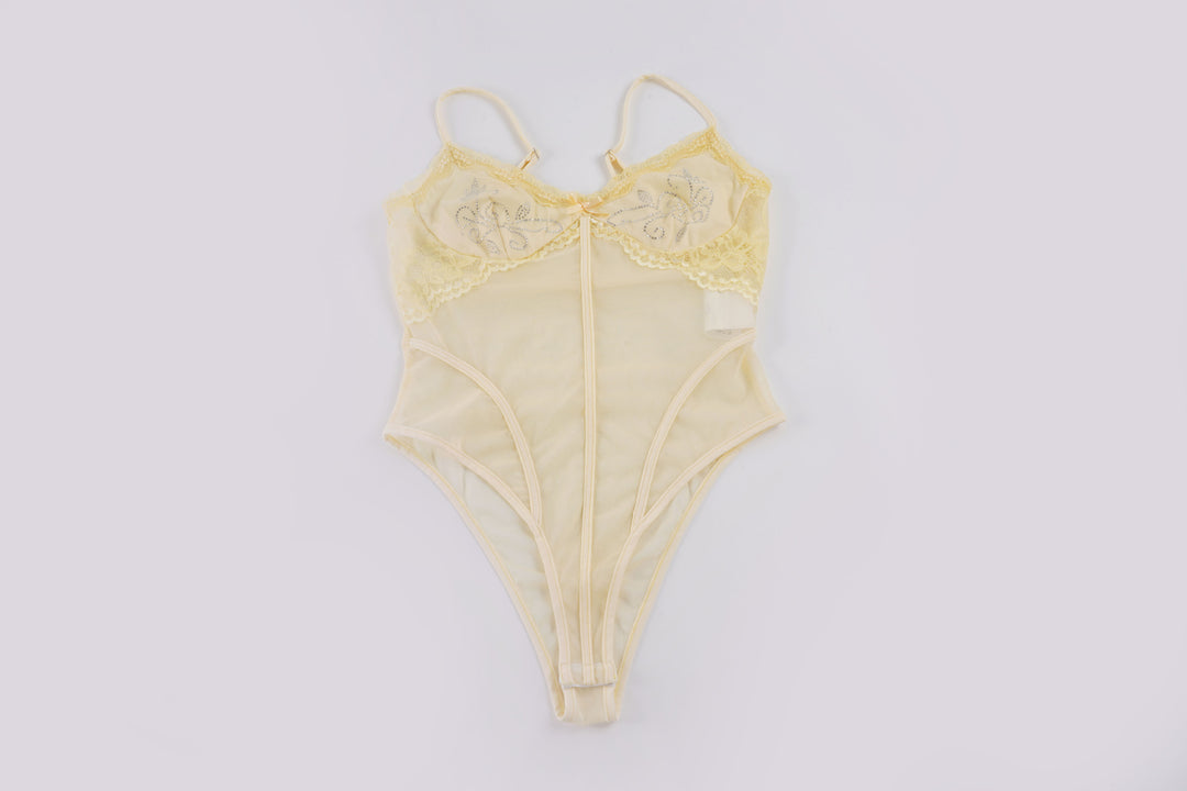 Damen Body mit verführerischen Spitze-Details und elegantem Design Drune