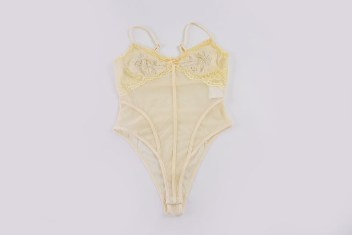 Damen Body mit verführerischen Spitze-Details und elegantem Design Drune