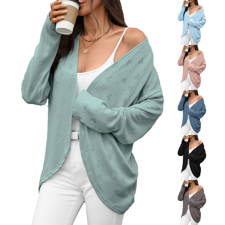Damen Oversized Pulloverjacke Drune