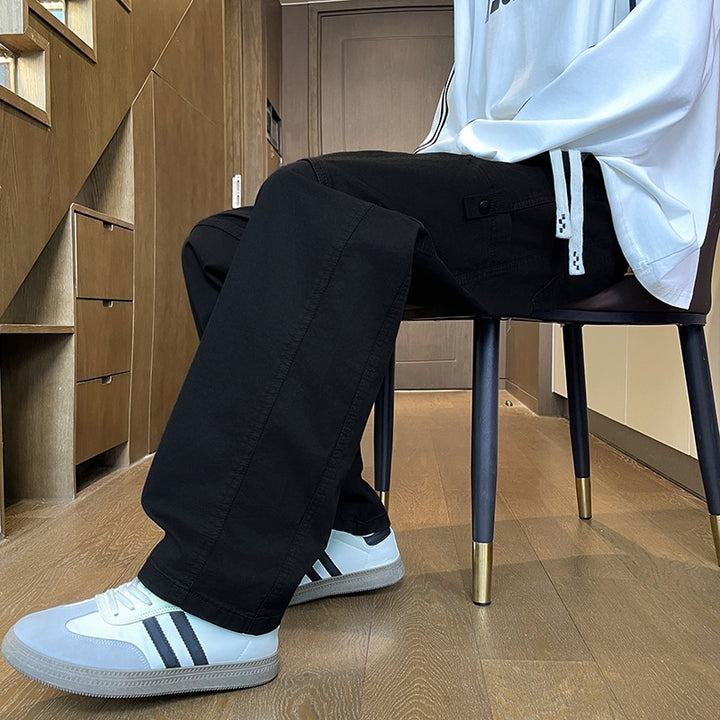 Herren Weite Cargo-Hose mit Thermofutter, Kordelbund & Utility-Taschen Drune