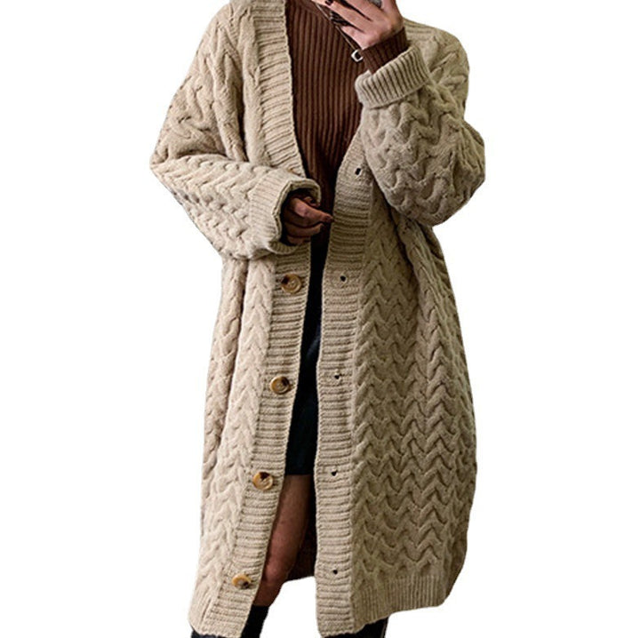 Damen Großer Strickcardigan Drune