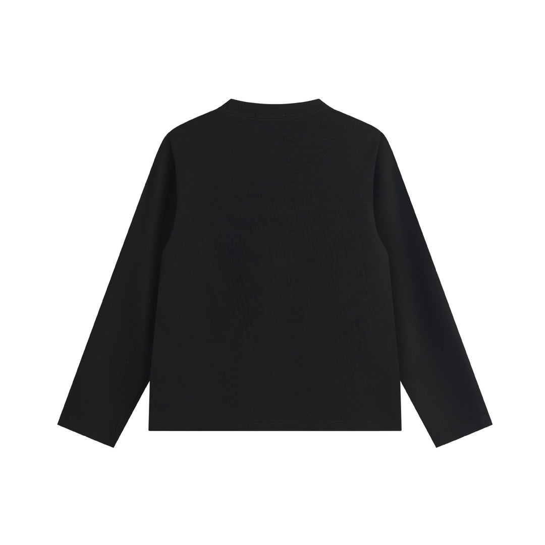 Unisex Oversize-Sweatshirt mit seitlichen Druckknopfleisten und Rundhals Drune
