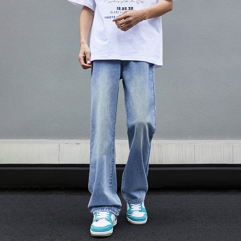 Herren Modische Wide-Leg Jeans Drune