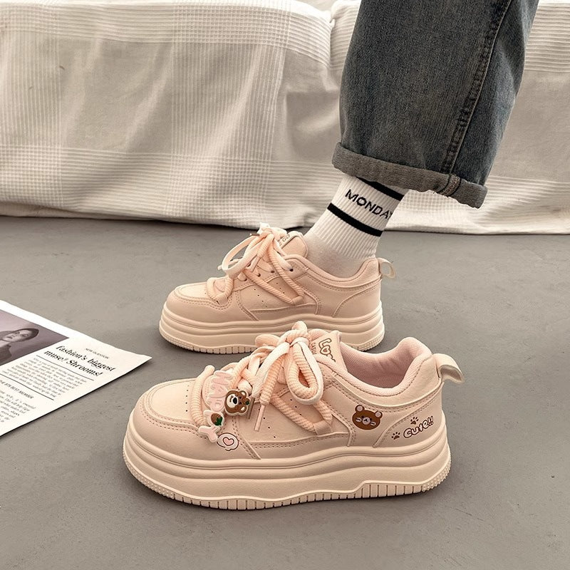 Damen Modische Sneakers mit verspielten Details Drune