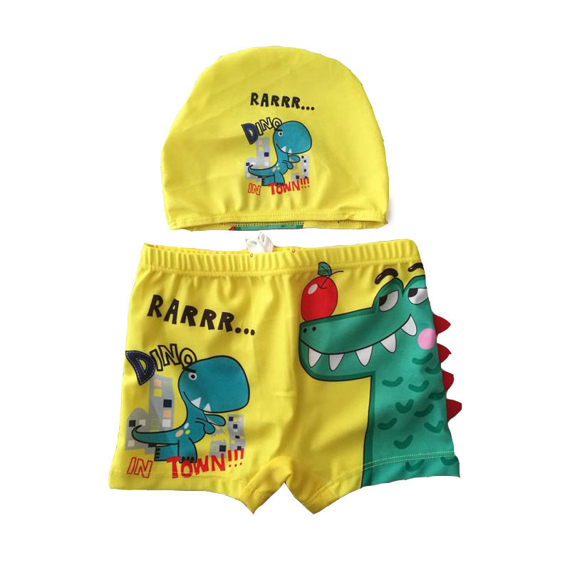 Jungen Schwimmset mit fröhlichem Dinosaurier-Motiv Drune