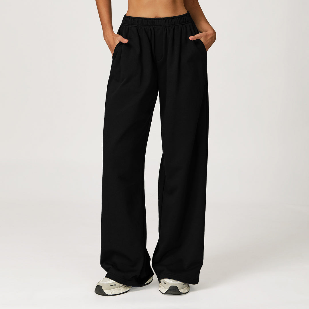 Damen Freizeithose mit elastischem Bund und lockerer Passform Drune