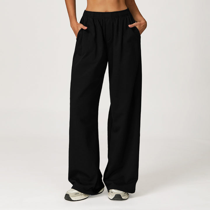 Damen Freizeithose mit elastischem Bund und lockerer Passform Drune