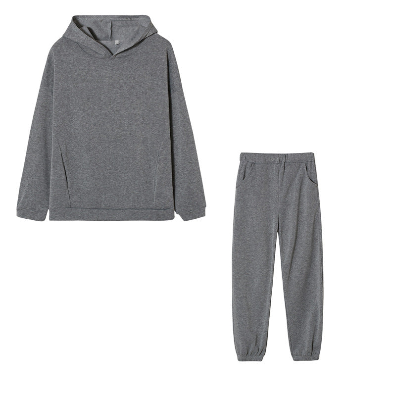 Damen Sportliches Hoodie- und Jogginghose-Set Drune
