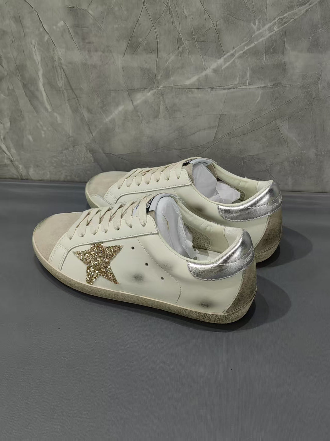 Männer Freizeit Leder Sneaker Drune