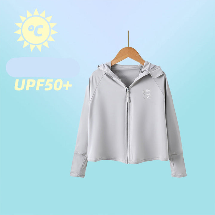 Damen UV-Schutzjacke mit Kapuze und feuchtigkeitsregulierenden Eigenschaften Drune