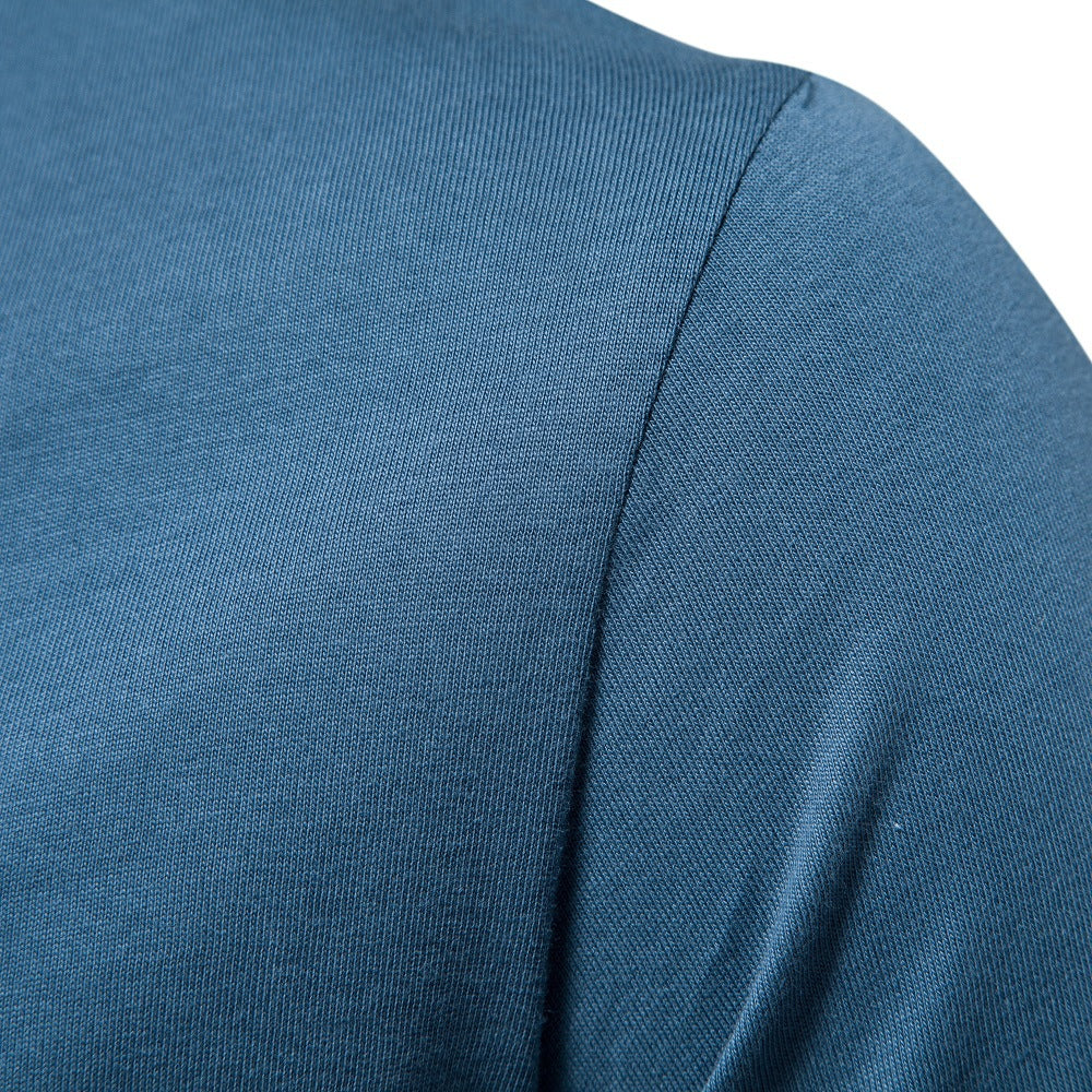 Herren Poloshirt mit modernem Stehkragen und hochwertigem Reißverschluss Drune