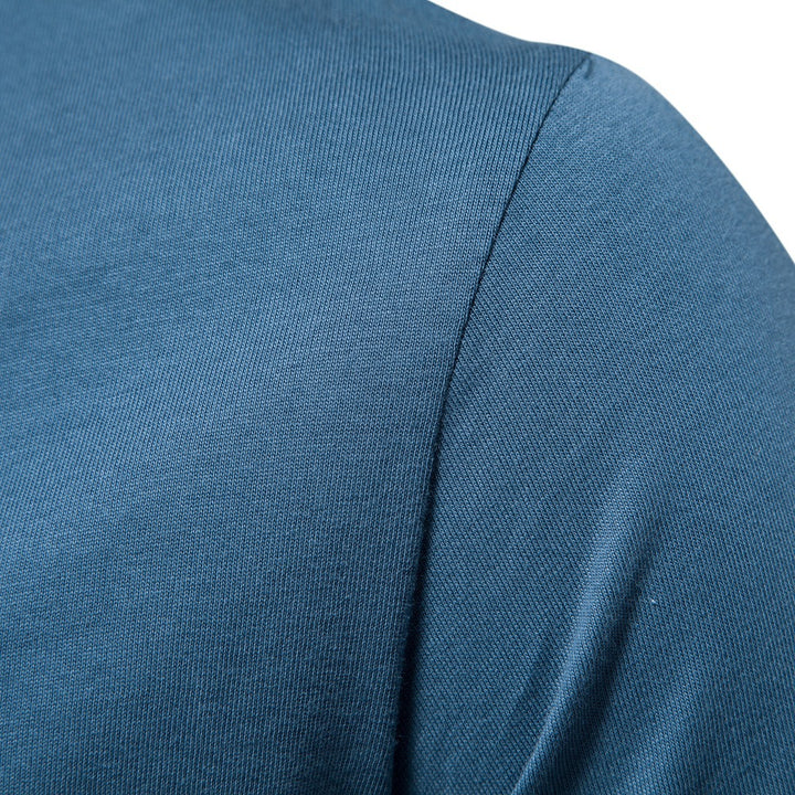Herren Poloshirt mit modernem Stehkragen und hochwertigem Reißverschluss Drune