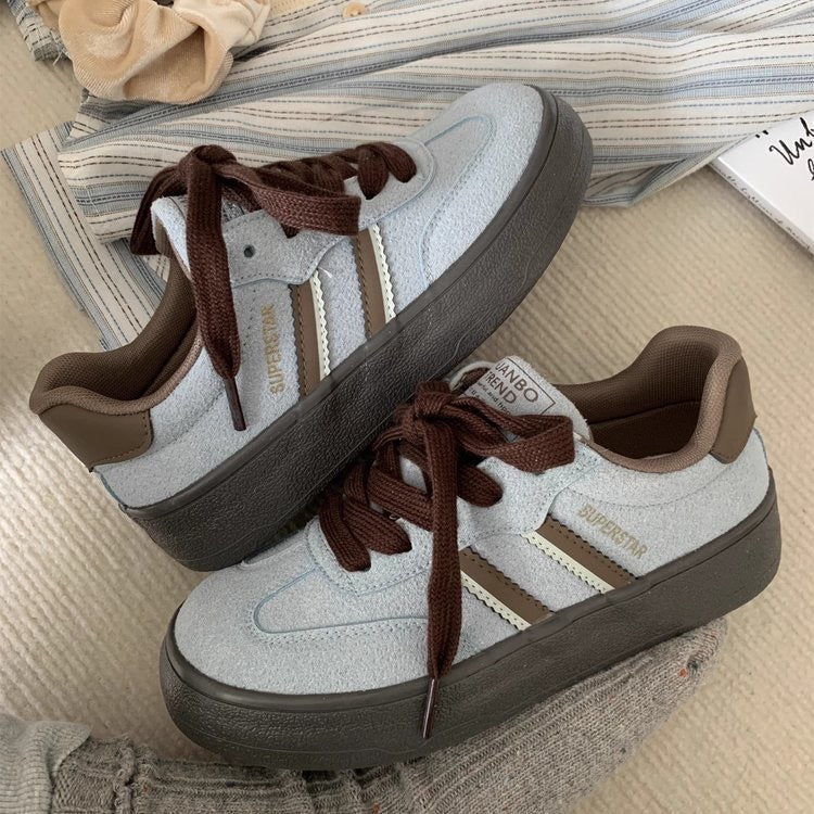 Damen Sneakers mit komfortabler Schnürung und dämpfender Sohle Drune