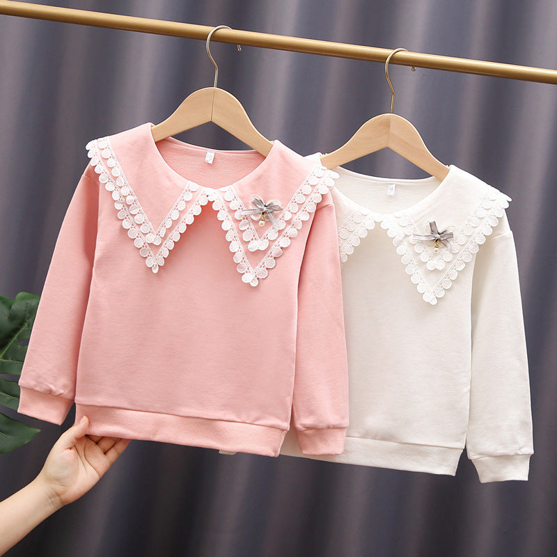 Damen Sweatshirt mit weitem Kragen Drune