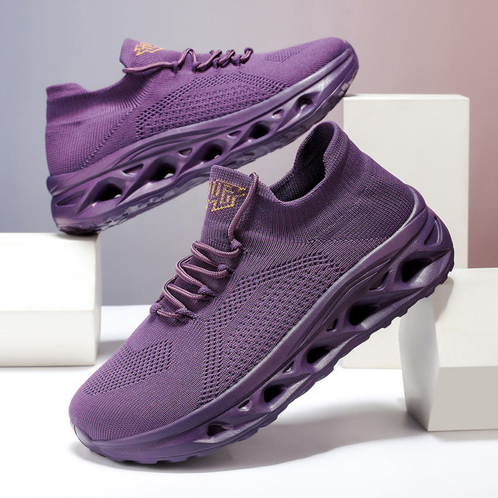 Unisex Strick-Sneaker mit sockenähnlichem Schaft und gedämpfter Luftsohle Drune