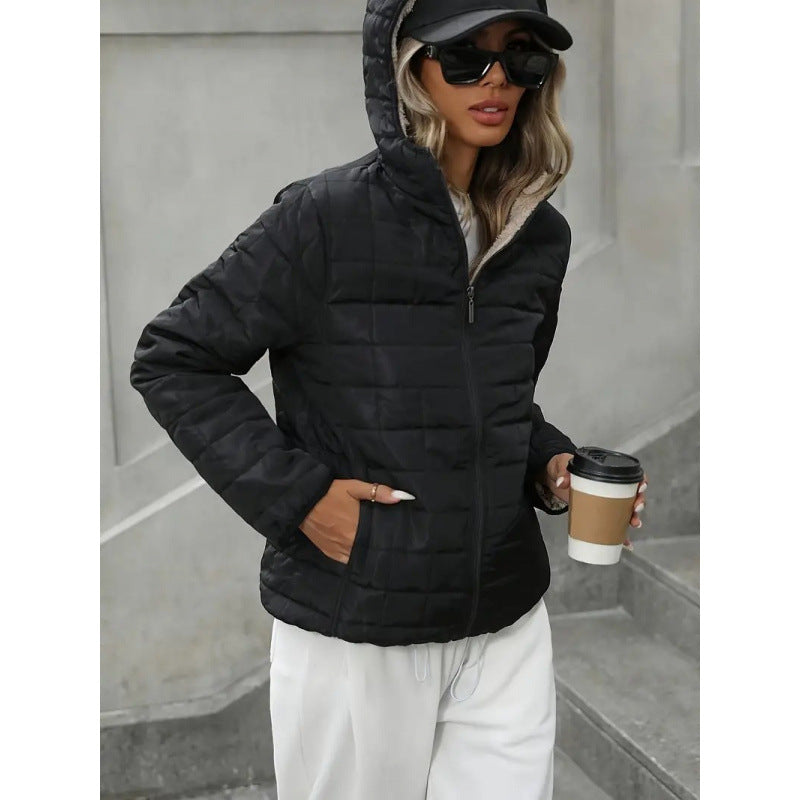 Damen gesteppte Winterjacke Drune