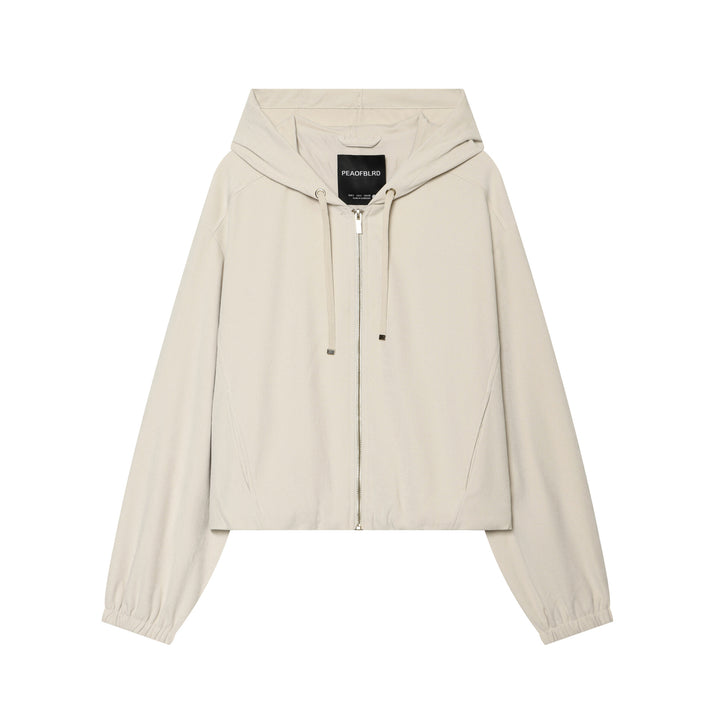Damen Weite Cordhose mit hohem Elastikbund Tunnelzug und geradem Bein Drune