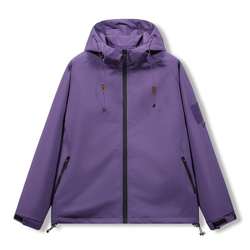Damen Wetterfeste Kapuzenjacke Drune