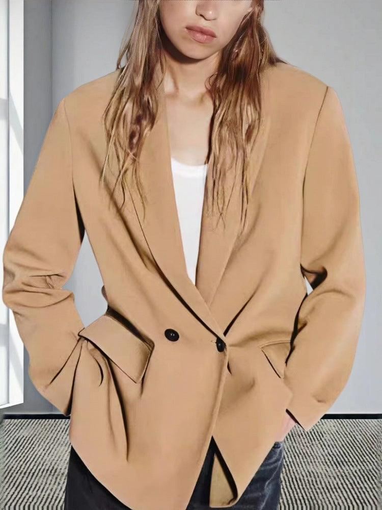 Damen Modischer und eleganter Oversized Blazer Drune