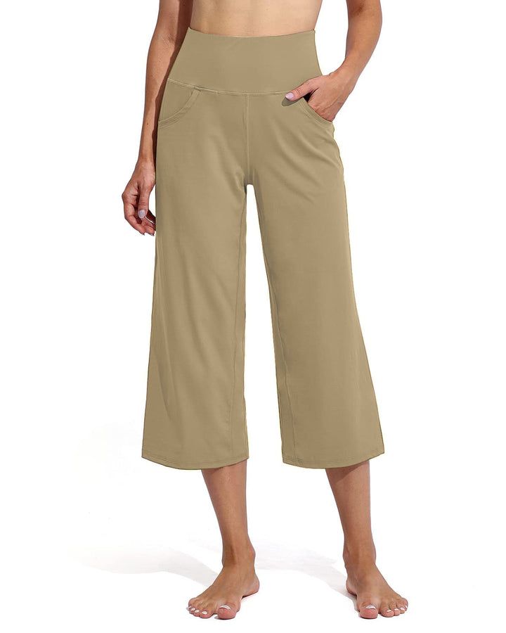 Damen Bequeme Sportliche Culotte mit hohem Bund und praktischen Taschen Drune
