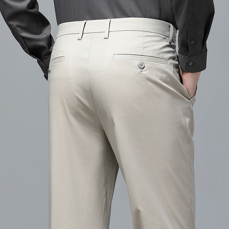 Herren Elegante Chinohose mit Slim Fit Schnitt und atmungsaktiver Stoffqualität Drune