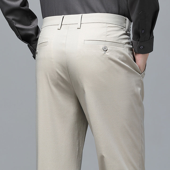 Herren Elegante Chinohose mit Slim Fit Schnitt und atmungsaktiver Stoffqualität Drune