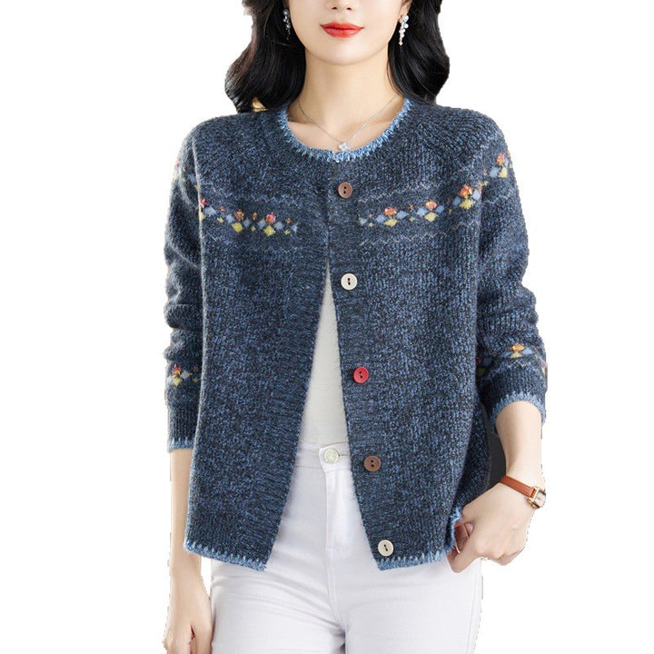 Damen Verspielte Strickjacke Drune