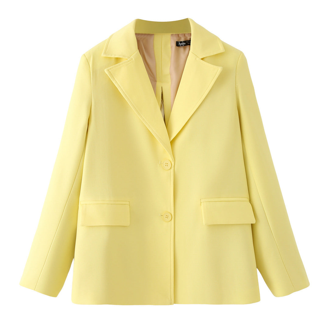 Damen Blazerjacke mit elegantem Schnitt und praktischen Taschen Drune