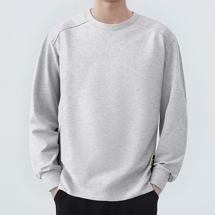 Herren Lässiges Oversize-Sweatshirt mit Raglanärmeln und angerauter Innenlage Drune