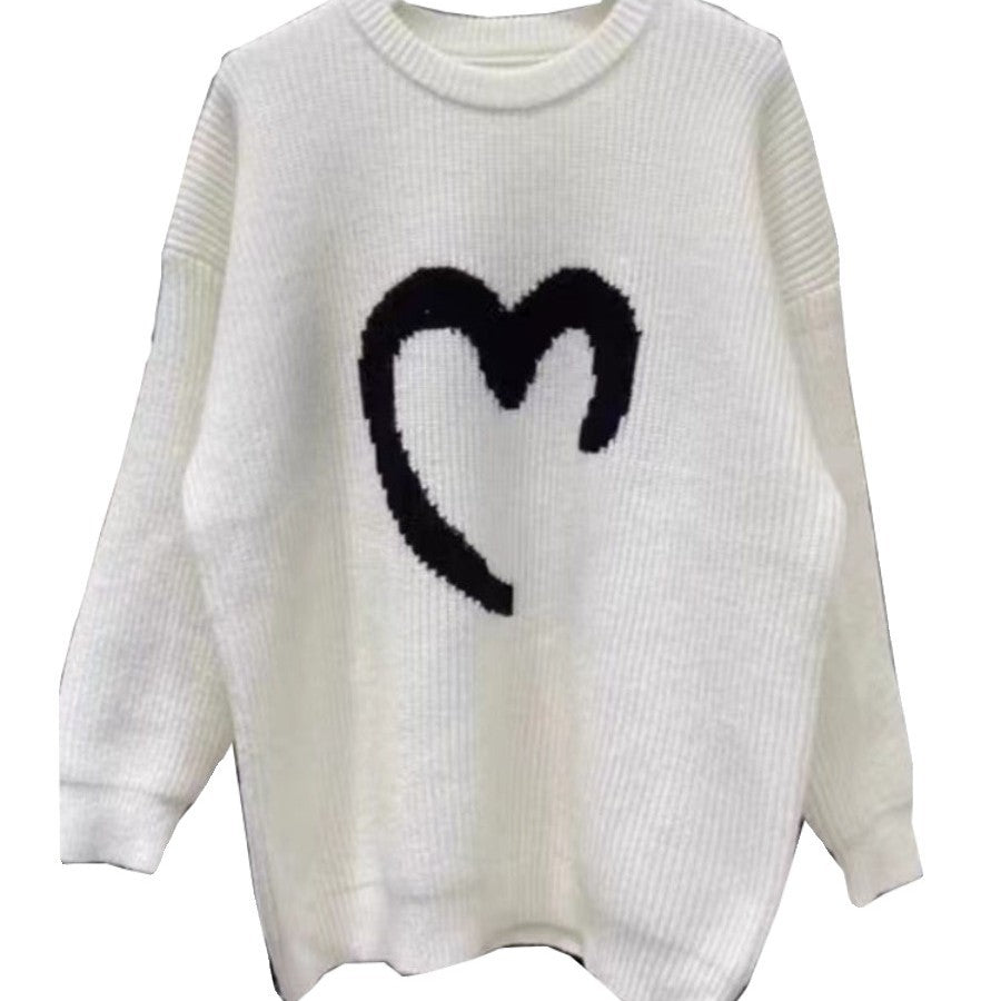 Damen Oversized Pullover mit strukturiertem Zopfmuster Drune